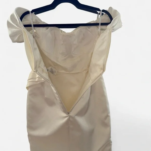 W Too by Watters Marlina Wedding Mini dress size 6 - Picture 6 of 9